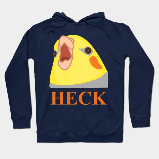 HECK - cockatiel Hoodie by FandomizedRose